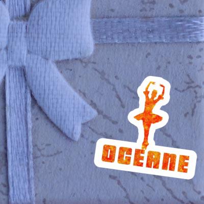 Sticker Oceane Ballerina Notebook Sticker Oceane Ballerina Notebook Image