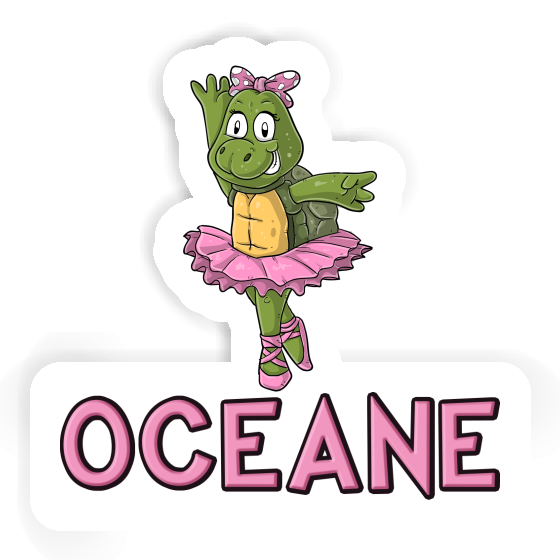 Sticker Oceane Schildkröte Notebook Sticker Oceane Schildkröte Gift package Image