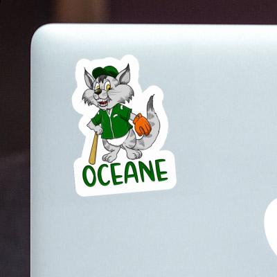 Aufkleber Katze Oceane Notebook Aufkleber Katze Oceane Gift package Image