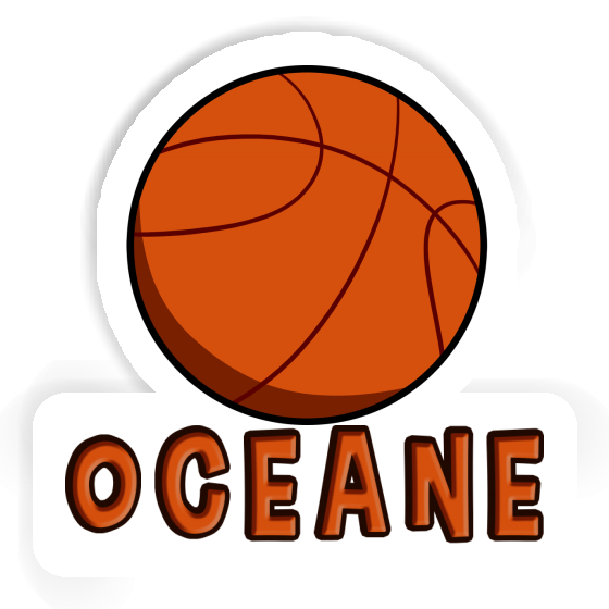 Sticker Basketball Oceane Notebook Sticker Basketball Oceane Notebook Image