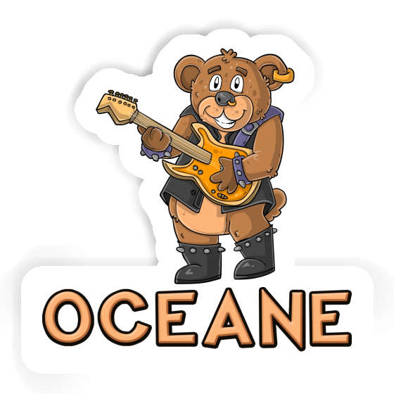 Sticker Oceane Rocker Bear Sticker Oceane Rocker Bear Image