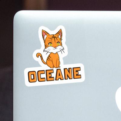 Oceane Aufkleber Katze Notebook Oceane Aufkleber Katze Gift package Image