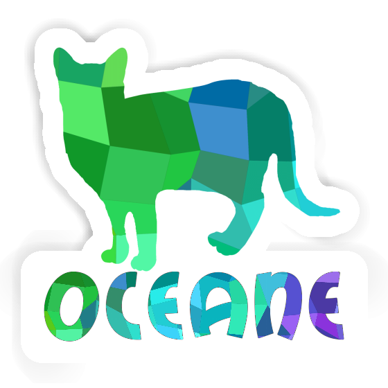 Oceane Sticker Katze Notebook Oceane Sticker Katze Gift package Image