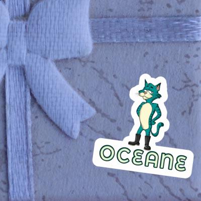 Sticker Oceane Katze Laptop Sticker Oceane Katze Laptop Image
