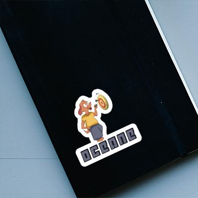 Dartspieler Aufkleber Oceane Notebook Dartspieler Aufkleber Oceane Gift package Image