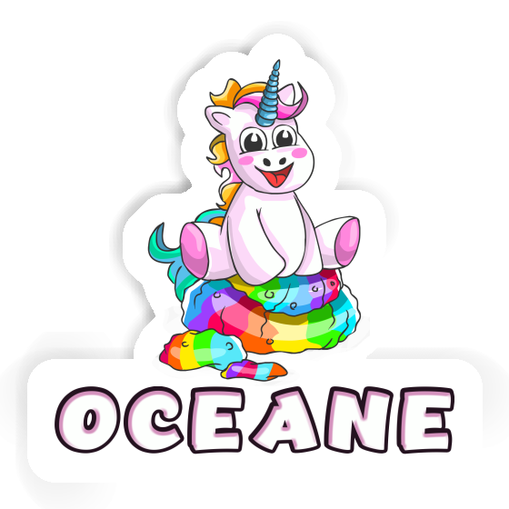Sticker Oceane Baby Einhorn Laptop Sticker Oceane Baby Einhorn Laptop Image