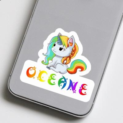 Einhorn Aufkleber Oceane Notebook Einhorn Aufkleber Oceane Gift package Image