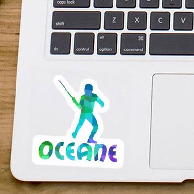 Fencer Sticker Oceane Fencer Sticker Oceane Image
