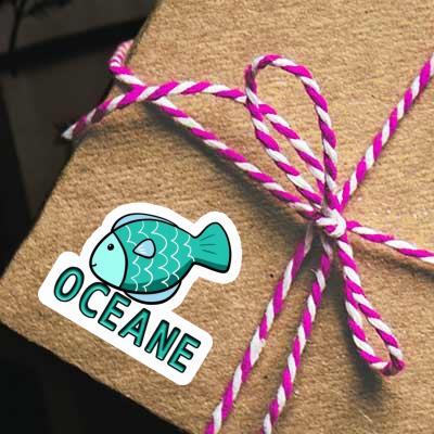 Fish Sticker Oceane Notebook Fish Sticker Oceane Notebook Image