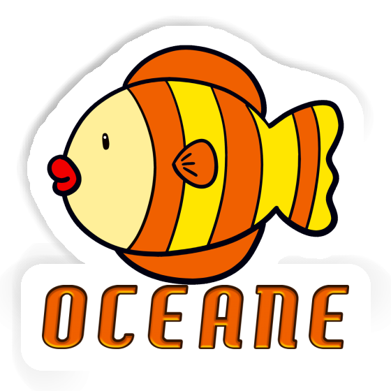 Sticker Fish Oceane Notebook Sticker Fish Oceane Gift package Image
