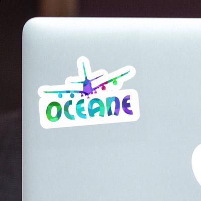 Oceane Sticker Airplane Notebook Oceane Sticker Airplane Notebook Image