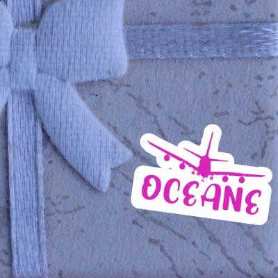 Sticker Oceane Airplane Laptop Sticker Oceane Airplane Laptop Image
