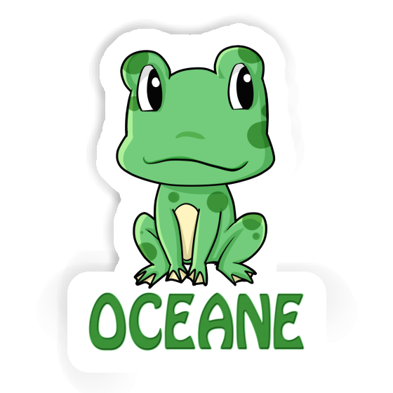 Sticker Oceane Frog Notebook Sticker Oceane Frog Notebook Image