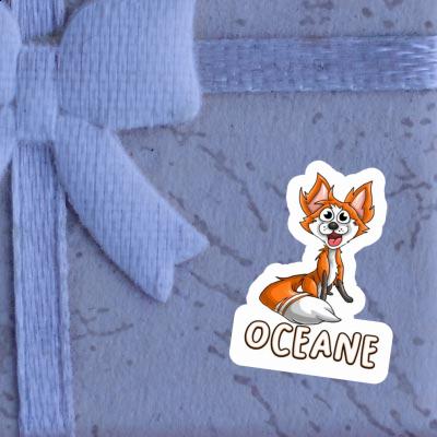 Sticker Fox Oceane Notebook Sticker Fox Oceane Gift package Image