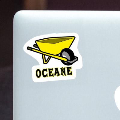 Oceane Sticker Wheelbarrow Laptop Oceane Sticker Wheelbarrow Laptop Image