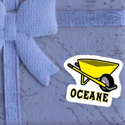 Oceane Sticker Wheelbarrow Notebook Oceane Sticker Wheelbarrow Gift package Image
