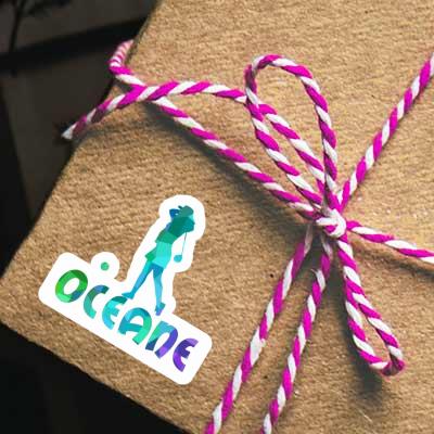 Oceane Sticker Golfer Notebook Oceane Sticker Golfer Gift package Image