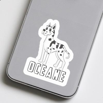 Dogge Aufkleber Oceane Notebook Dogge Aufkleber Oceane Notebook Image