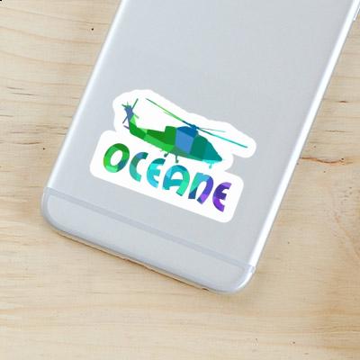 Helicopter Sticker Oceane Helicopter Sticker Oceane Image
