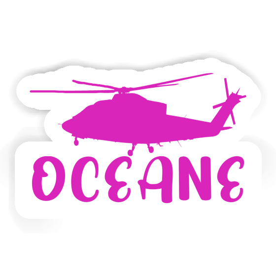 Oceane Aufkleber Hubschrauber Notebook Oceane Aufkleber Hubschrauber Gift package Image