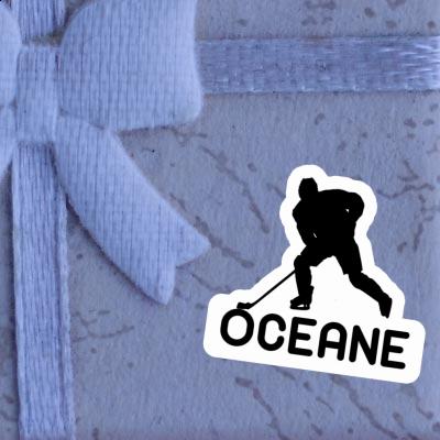 Aufkleber Oceane Eishockeyspieler Notebook Aufkleber Oceane Eishockeyspieler Notebook Image