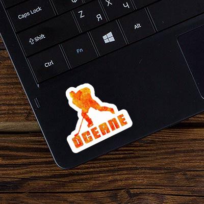 Joueur de hockey Autocollant Oceane Notebook Joueur de hockey Autocollant Oceane Notebook Image