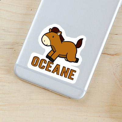 Aufkleber Oceane Pferd Laptop Aufkleber Oceane Pferd Laptop Image