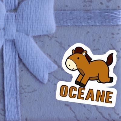 Aufkleber Oceane Pferd Notebook Aufkleber Oceane Pferd Gift package Image