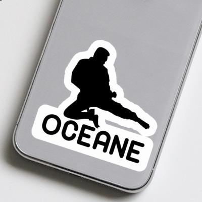 Aufkleber Karateka Oceane Laptop Aufkleber Karateka Oceane Laptop Image