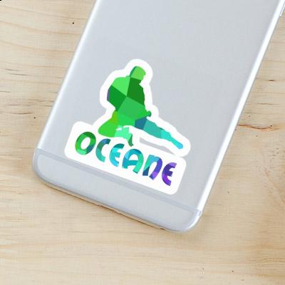 Karateka Sticker Oceane Notebook Karateka Sticker Oceane Gift package Image