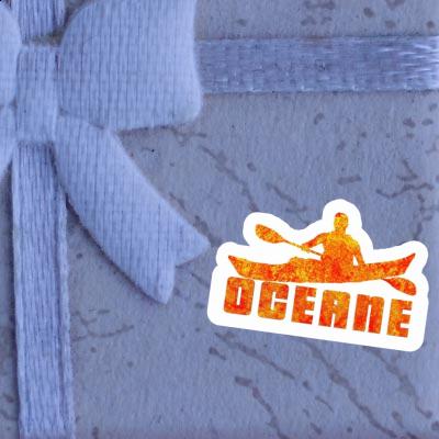 Kajakfahrer Aufkleber Oceane Notebook Kajakfahrer Aufkleber Oceane Notebook Image