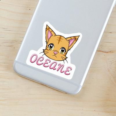 Sticker Cat Oceane Laptop Sticker Cat Oceane Laptop Image