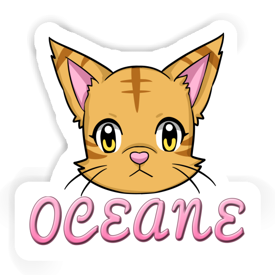 Sticker Cat Oceane Notebook Sticker Cat Oceane Gift package Image