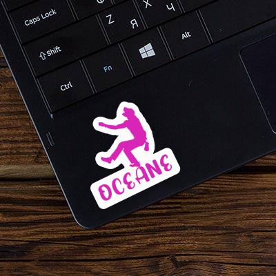 Kletterer Sticker Oceane Laptop Kletterer Sticker Oceane Laptop Image