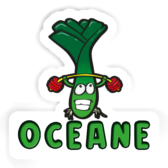 Oceane Aufkleber Gewichtheber Oceane Aufkleber Gewichtheber Image