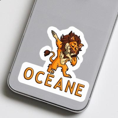 Sticker Oceane Lion Notebook Sticker Oceane Lion Notebook Image