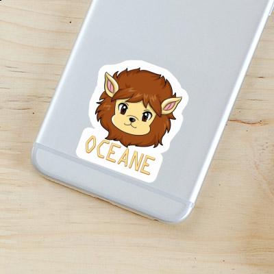 Sticker Oceane Löwenkopf Notebook Sticker Oceane Löwenkopf Gift package Image