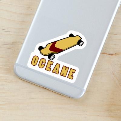 Sticker Longboard Oceane Notebook Sticker Longboard Oceane Notebook Image