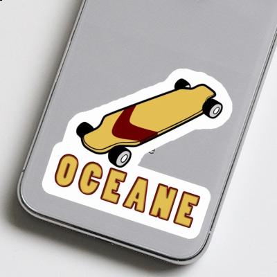 Sticker Skateboard Oceane Notebook Sticker Skateboard Oceane Notebook Image