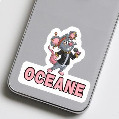 Aufkleber Sängerin Oceane Laptop Aufkleber Sängerin Oceane Laptop Image