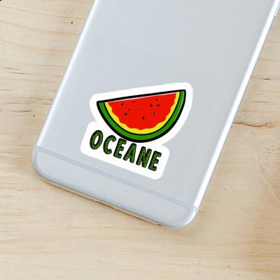Aufkleber Oceane Wassermelone Aufkleber Oceane Wassermelone Image