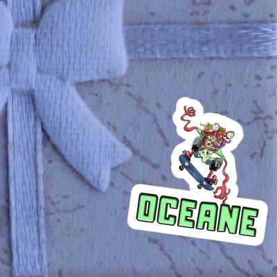 Oceane Aufkleber Skateboarder Notebook Oceane Aufkleber Skateboarder Notebook Image