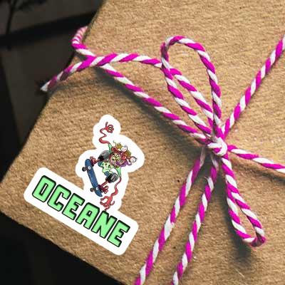 Oceane Aufkleber Skateboarder Notebook Oceane Aufkleber Skateboarder Notebook Image