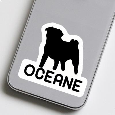 Sticker Oceane Pug Laptop Sticker Oceane Pug Laptop Image