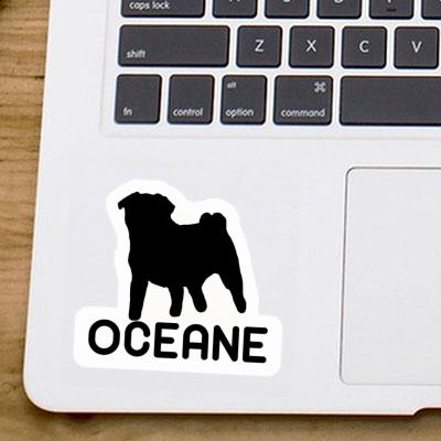 Sticker Oceane Pug Sticker Oceane Pug Image