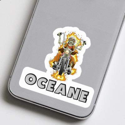 Aufkleber Motorradfahrer Oceane Notebook Aufkleber Motorradfahrer Oceane Gift package Image