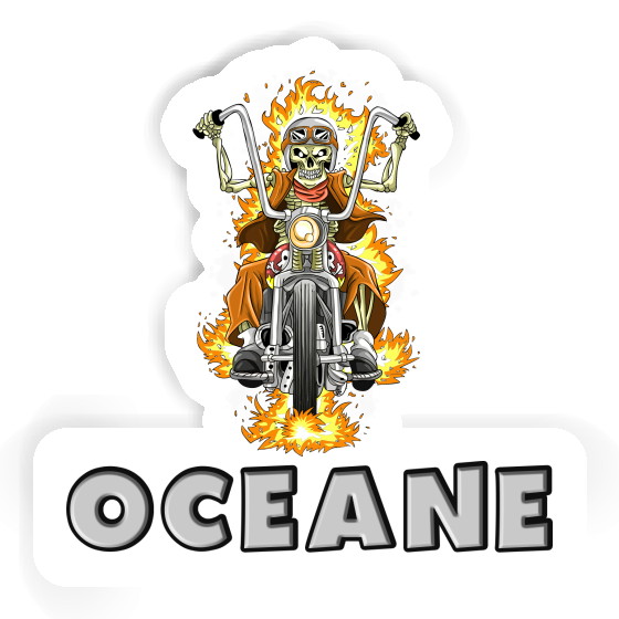Aufkleber Motorradfahrer Oceane Aufkleber Motorradfahrer Oceane Image