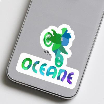 Sticker Oceane Motocross-Fahrer Laptop Sticker Oceane Motocross-Fahrer Laptop Image