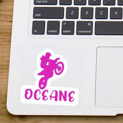 Motocross-Fahrer Aufkleber Oceane Notebook Motocross-Fahrer Aufkleber Oceane Notebook Image