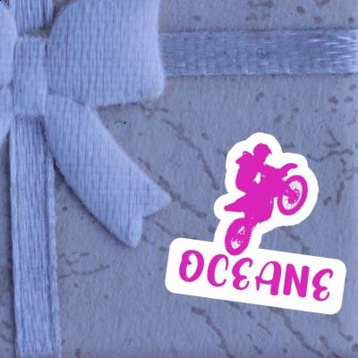 Motocross-Fahrer Aufkleber Oceane Notebook Motocross-Fahrer Aufkleber Oceane Gift package Image